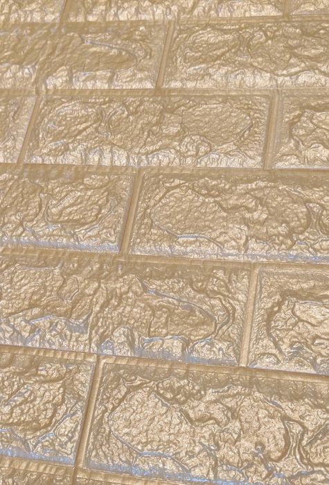 Самозалепващи релефни тухлички за дома.