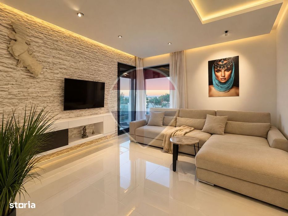 Apartament 2 camere de vanzare vedere frontala mare Mamaia Constanta
