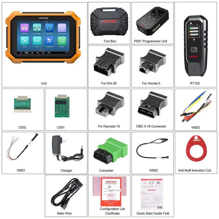 OBDStar X300 DP Plus Универсален OBD програматор C пакет