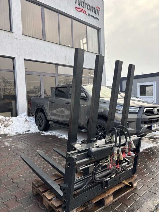 Atașament motostivuitor dublu palet + Side Shift KAUP FEM3 - 520 mm