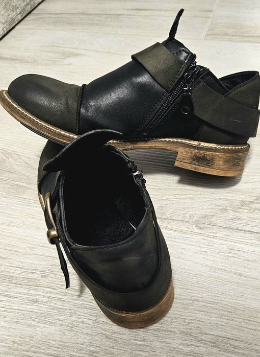 Обувки Амулет, естествена кожа