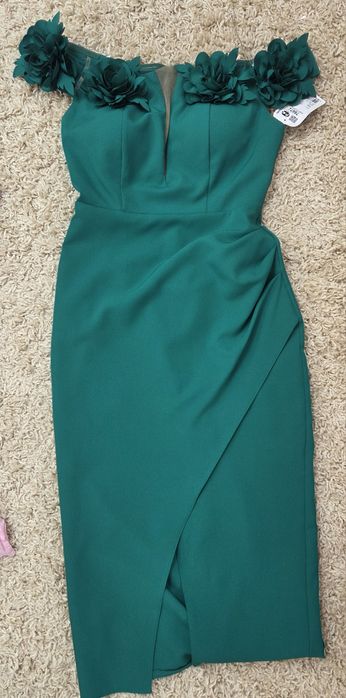 Rochie eleganta verde