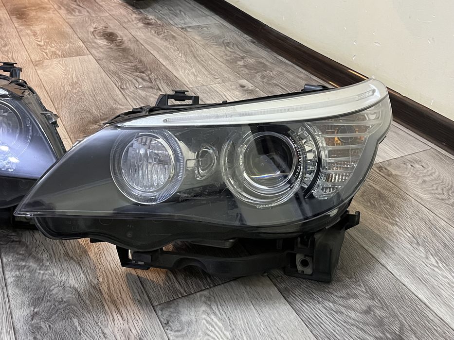 Bmw e60 передние фары