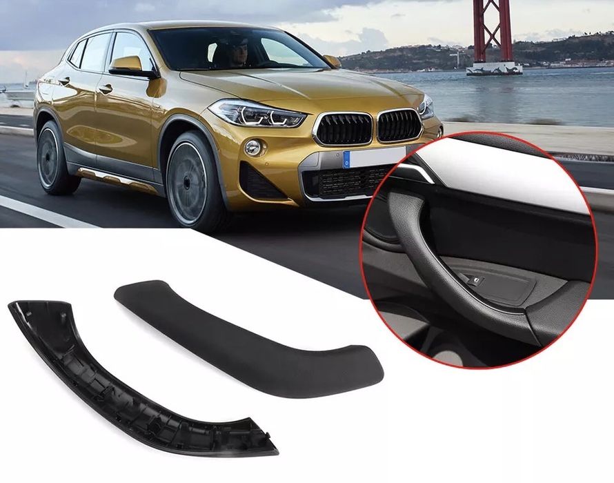 Капак дръжка bmw f48 f49 f39 бмв панел конзола бутон кожа X1 X2 ф48