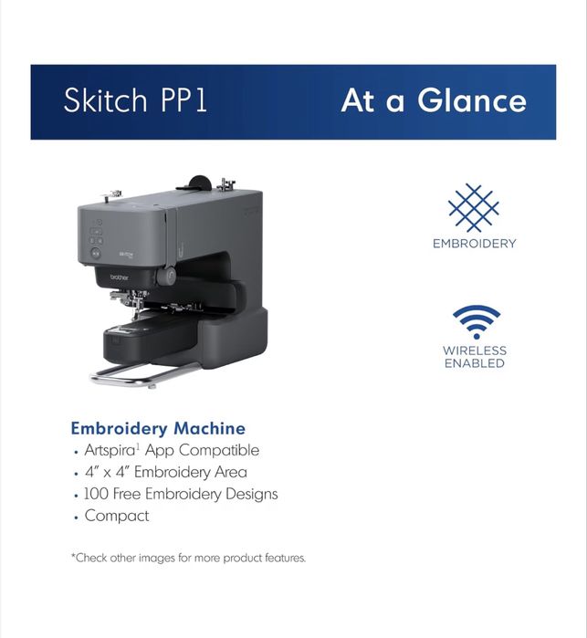 Brother Skitch машина за бродиране