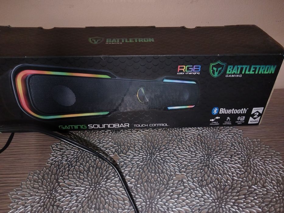 Геймърски Саундбар Battletron Gaming Soundbar c RGB Bluetooth