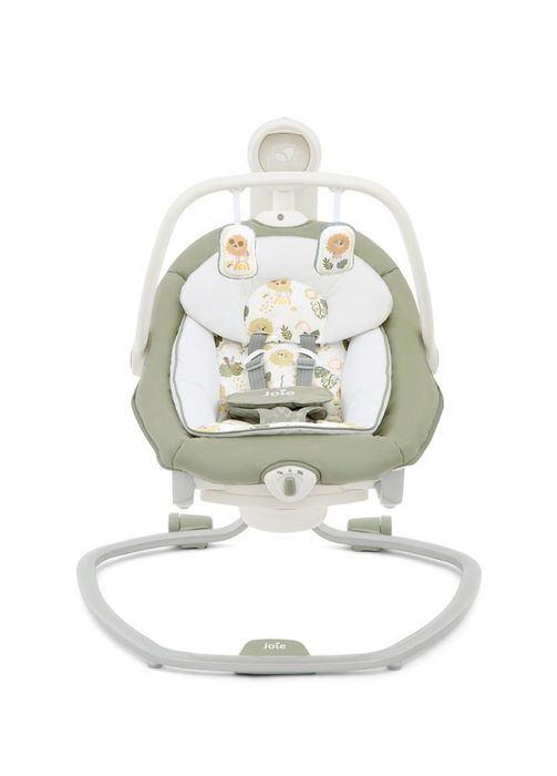 Leagan si balansoar rotativ pentru copii Joie Serina Leo, 2 în 1