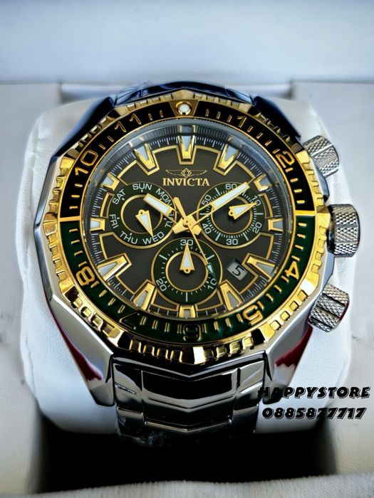 INVICTA Akula Kromo Swiss 55 mm, Инвикта нов мъжки часовник