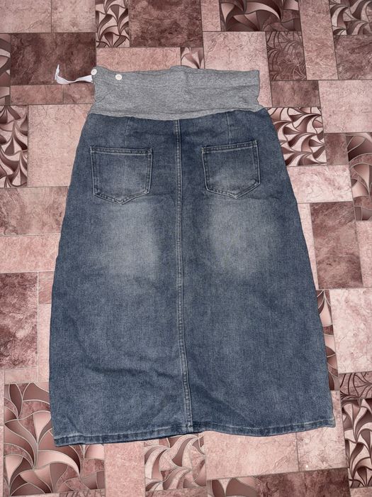 Юбка джинсы для беременных