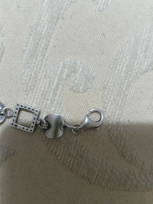 Сребърна гривна проба 925