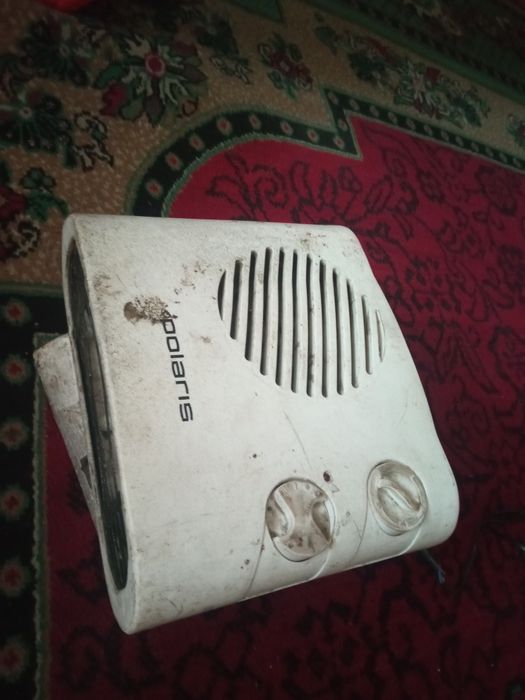 Обогреватель фен в рабочим состояние