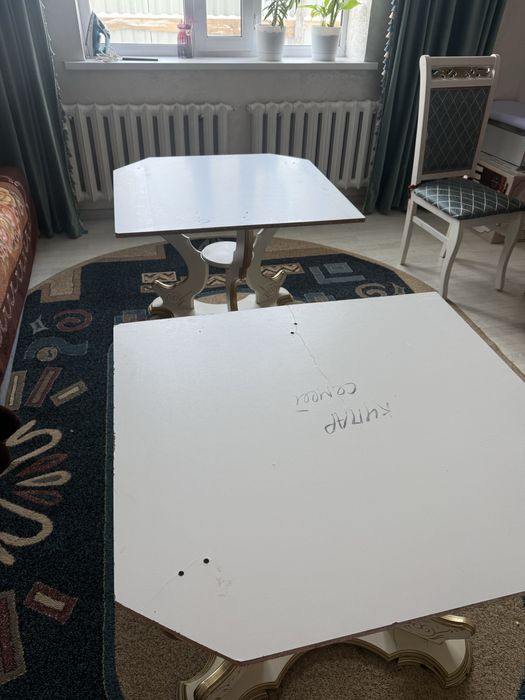 12 стульями вместно стол для кухни