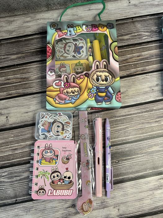 Детский набор Labubu, набор канцелярии лабубу