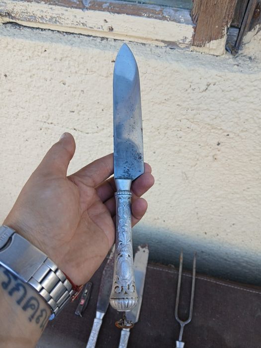 Vand urgent maner argint 800