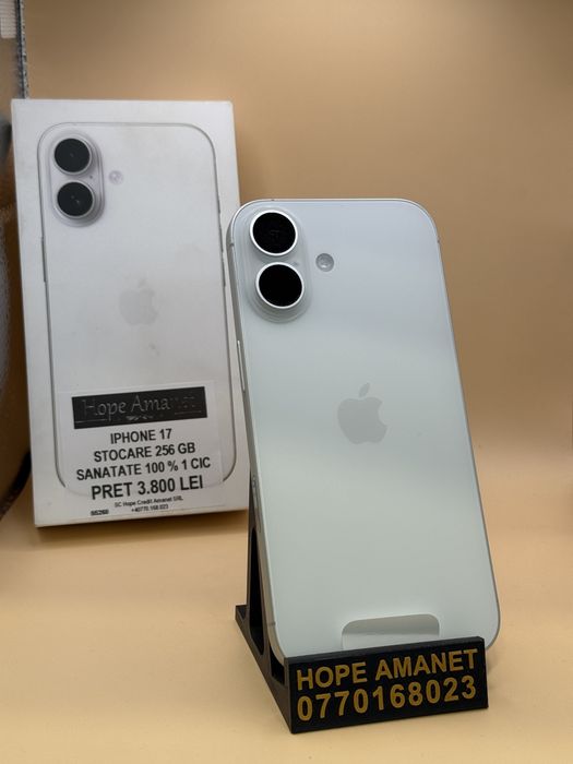 Hope Amanet P7 Iphone 17 256 Gb 1 ciclu incarcare