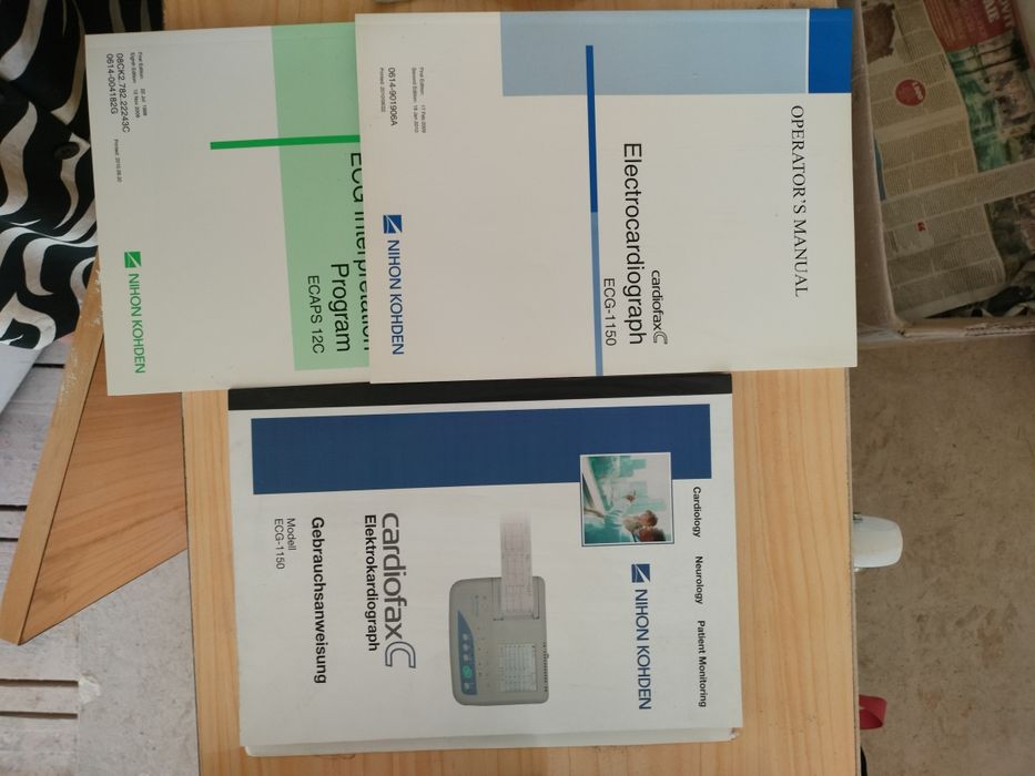 Electrocardiograf Nihon Kohden neutilizat