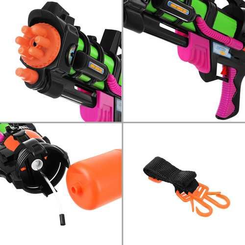 Голям воден пистолет 60 см / Водна пушка 1.25 L за деца / Водно оръжие