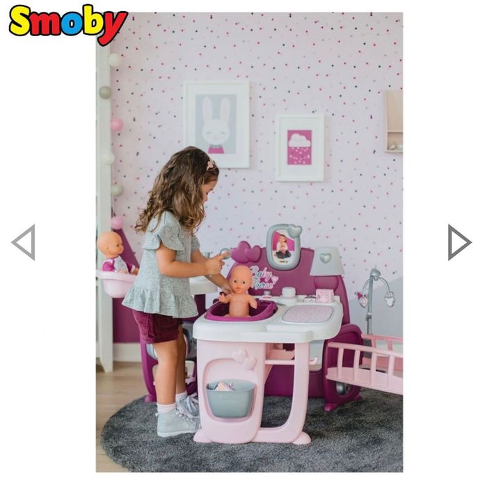 Smoby Baby Nurse - Голям игрален център за кукли - Обзавеждане за бебе