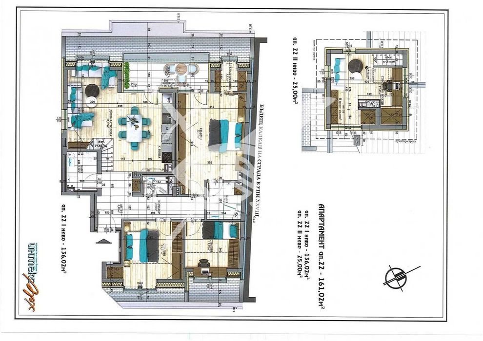 Четиристаен апартамент в жк. Студентски град № 857-24877