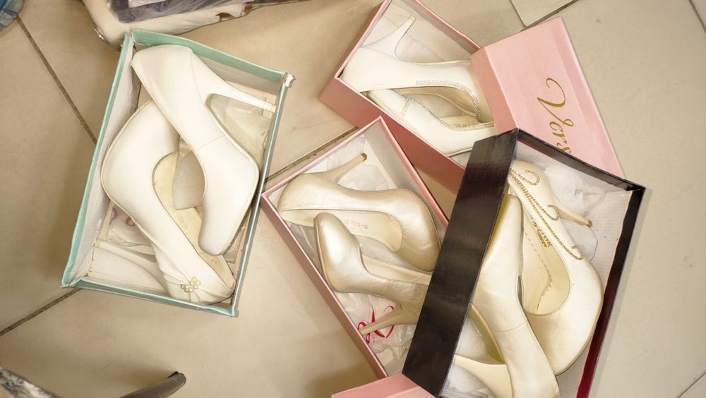 Туфли свадебные.