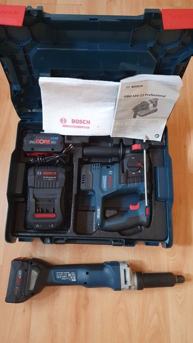 ,Bosch GGS 18V-10 SLC,polizor drept(biax) cu 3 viteze
