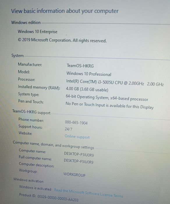 Laptop ASUS X540L cu procesor INTEL i3 / Notebook