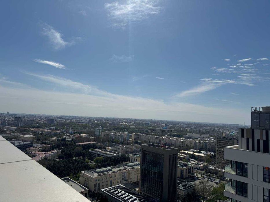 Nest One 2/23/51 71м2+14м2 терраса коробка вид на парк: Ташкент сити