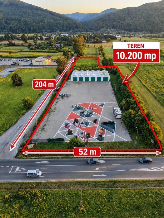 Proprietate multifunctionala in Gura Humorului  10200 mp.
