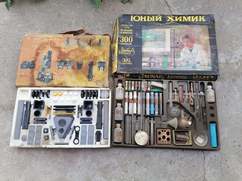 Наборы юнный химик оптика