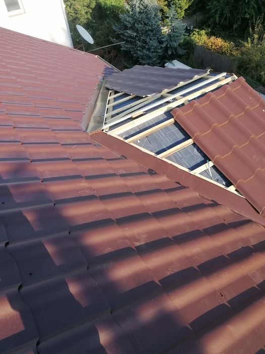 Reparatii acoperisuri montaj acoperis tigla ceramica jgheaburi pazie