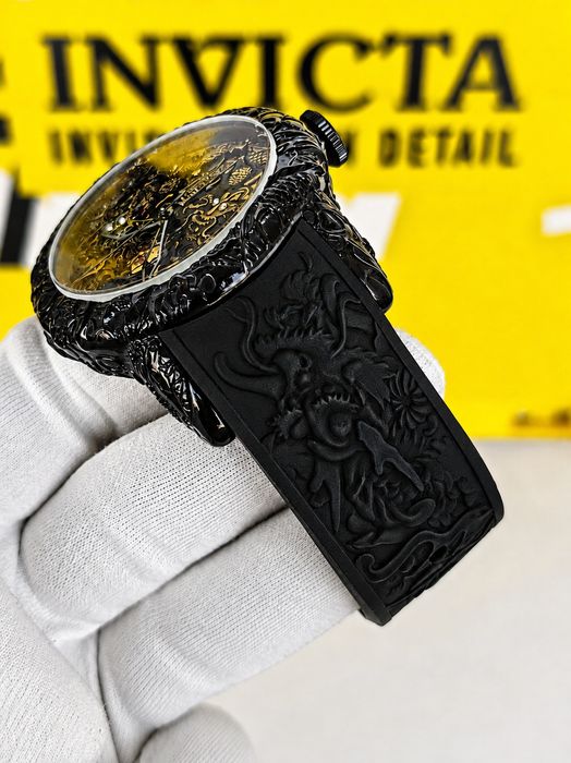 INVICTA Katana automatic Full Black 50 mm, Инвикта нов мъжки часовник