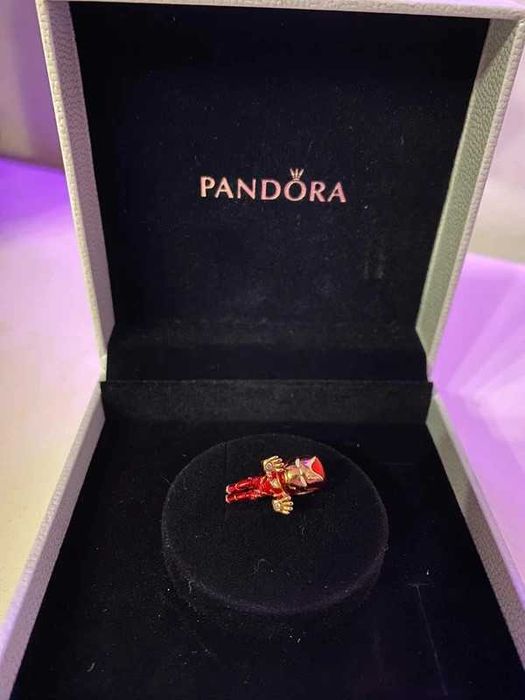 Pandora charm IronMan Marvel Original 14k gold LimitedEdition Avengers