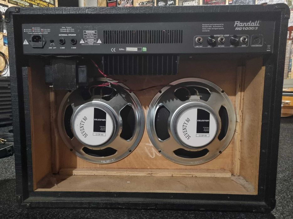 Amplificator combo Randall RG100 G3 100W cu difuzoare Celestion
