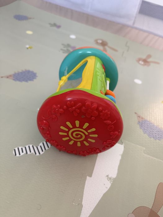 Jucarie interactiva Playgo Rotita muzicala pentru bebelusi
