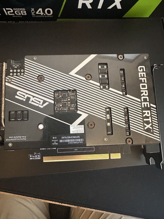 Placa video ASUS Dual GeForce® RTX™ 3060 OC V2, 12GB GDDR6, 192-bit