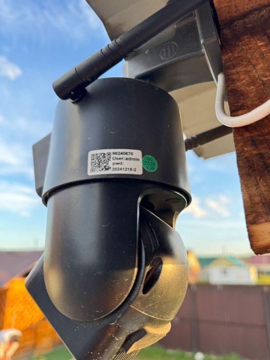 Установка камера, видеонаблюдение