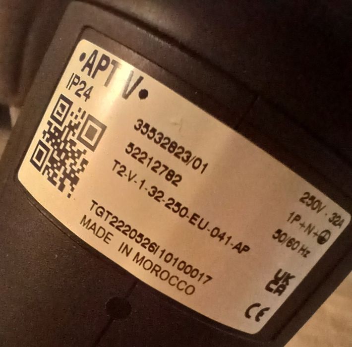 Cablu încărcare mașină electrica 32 A  Type 2