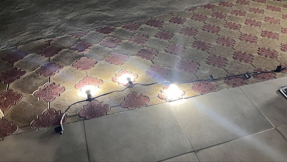 Декоритивные грилянда лампочки  60 метра