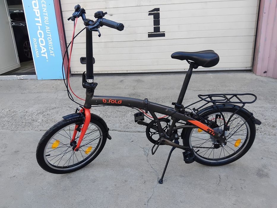 Vând bicicleta pliabila din aluminiu