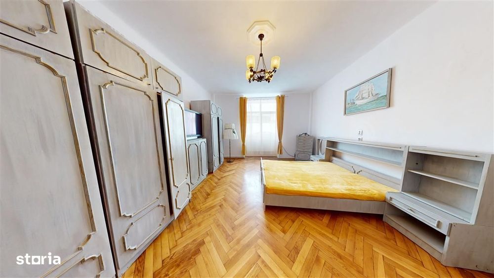 Apartament in Sibiu - 2 camere, gradina 40 mp, mobilat - Zona Centrala