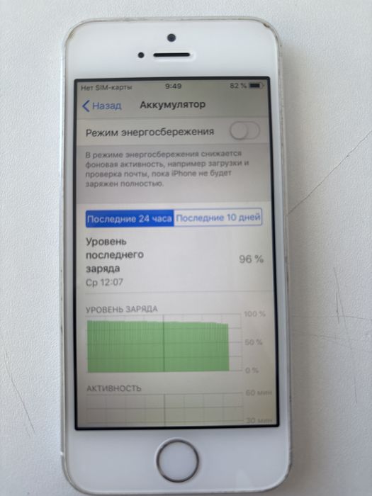 Айфон 5с рабочий