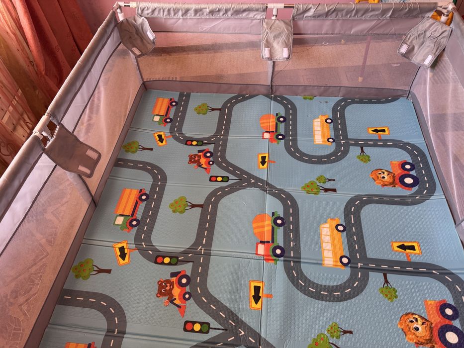 Манеж 2*1.8продам 15.000 Б.У ………………………………………………………