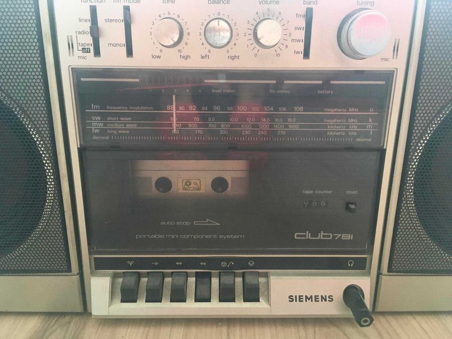 siemens club 791 Радиокасетофон