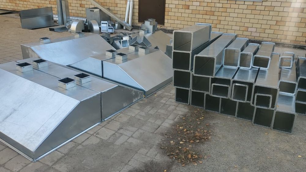 Вентиляция  Вытяжка Приточка