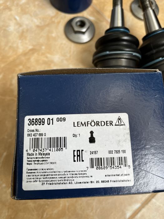 Шарнирини болтове за Ауди А4 2012