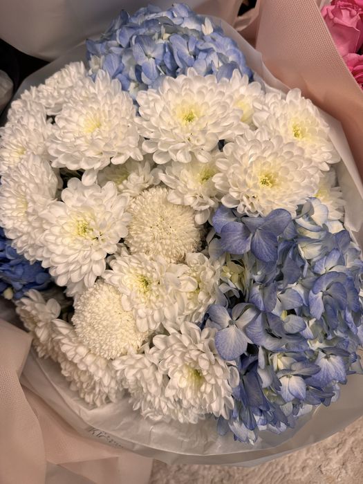 Цветы очень свежие