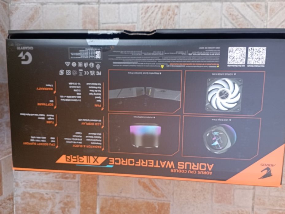 Водно охлаждане за компютър aorus waterforce x ii 360