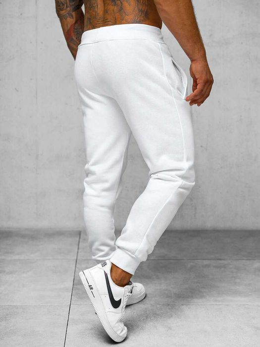Pantaloni de trening albi L noi + bluza