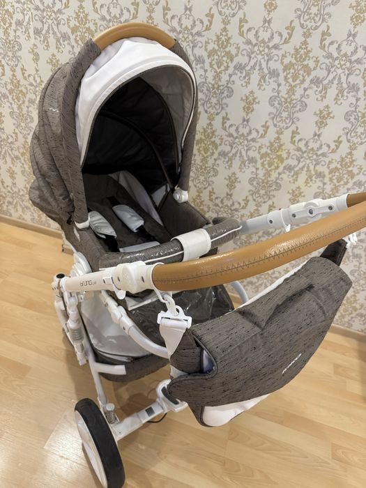 Riko Bruno luxe  3в 1 коляска детская Польша