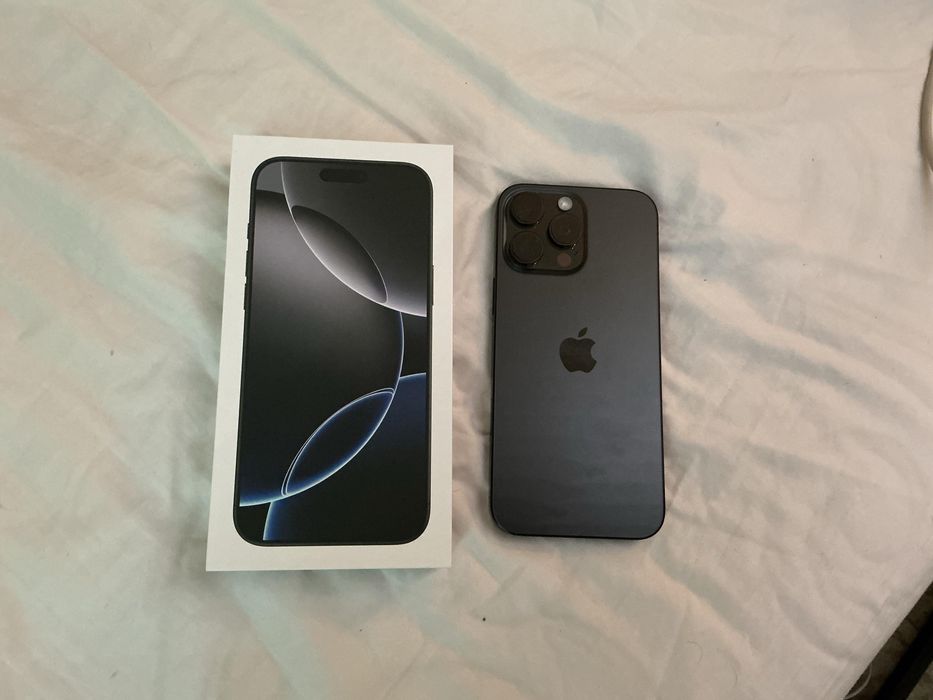 iPhone 16 Pro Max 256 GB – Negru | Ca nou 10/10